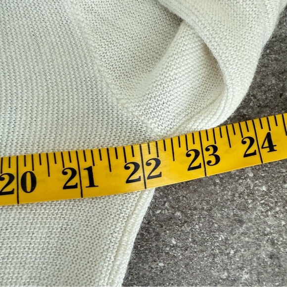 Vintage 70s Sandbelt Golf Cardigan Vertical Stripes Button Down Cardigan Size L - Picture 6 of 7